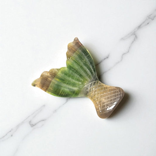 Fluorit Fischflosse