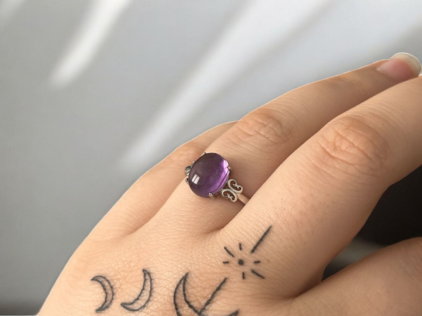 Amethyst ring