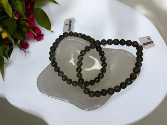 Labradorit-Kugelarmband 6mm